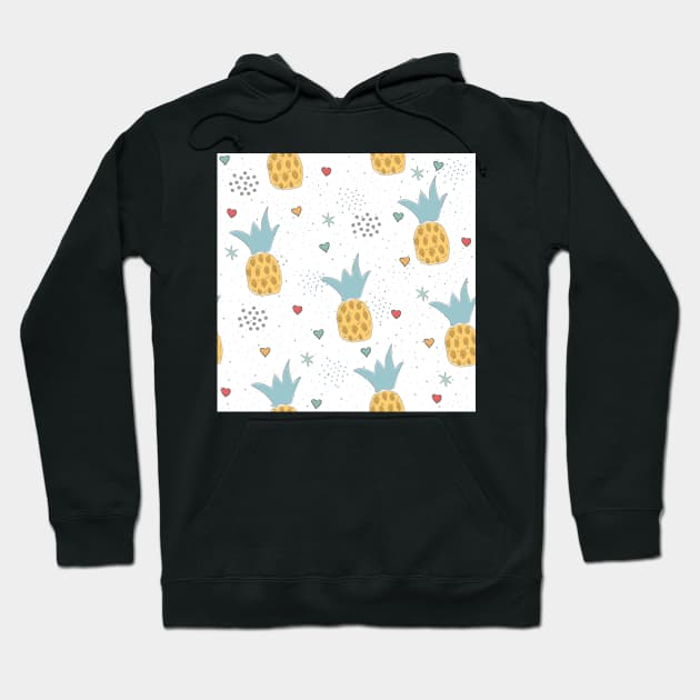 Pineapples Hoodie by Creative Meadows